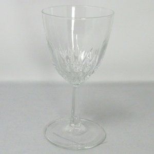 Crystal Starburst Diamond Cut Wine Sherry Glass 5.5" Tall Replacement